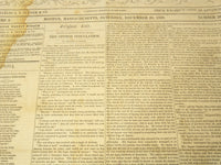 1850 DECEMBER 28 BOSTON MUSEUM NEWSPAPER - SNOW SQUEEN ANDERSEN - NP 9038