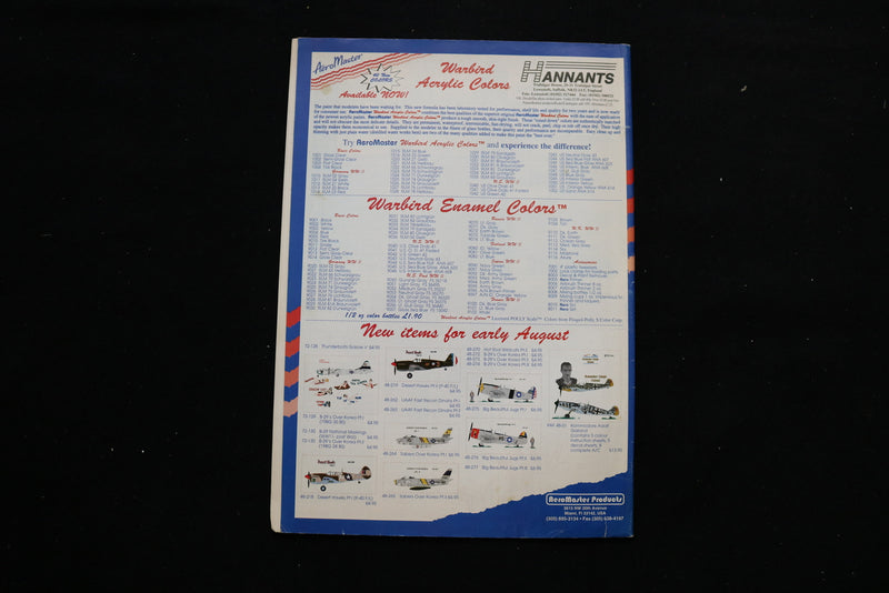 1996 SEPTEMBER SCALE AVIATION MODELLER MAGAZINE - SAETTA COVER - SP 3745A
