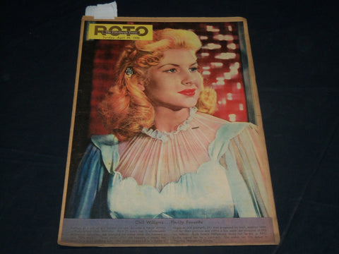 1945 APRIL 29 THE PITTSBURGH PRESS SUNDAY ROTO SECTION - CHILI WILLIAMS- NP 4486