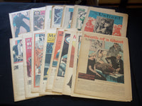 1935 PHILADELPHIA RECORD BOOK OF THE WEEK CLUB SUPPLEMENTS LOT OF 22 - NP 2399U