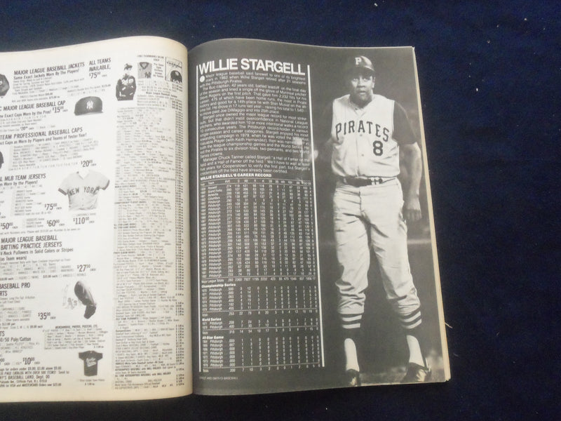 1983 STREET AND SMITH'S BASEBALL MAGAZINE - STEVE CARLTON COVER - SP 1523J