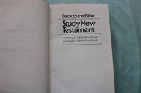 1979 BACK TO THE BIBLE, STUDY NEW TESTAMENT HARDCOVER BOOK  - KD 9667