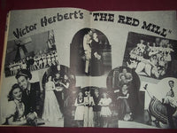 1947 VICTOR HERBERT'S THE RED MILL THEATER PROGRAM - STONE & STROMBERG - II 2134