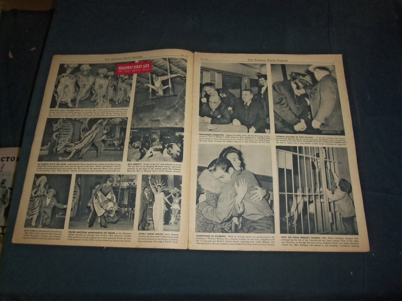1945 MAY THE NATIONAL POLICE GAZETTE MAGAZINE - JEAN PARKER - B 5916