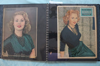 MOVIE STAR MAGAZINE PHOTOS SCRAPBOOK - GRACE KELLY- V. MAYO - DEBORAH KERR - #17