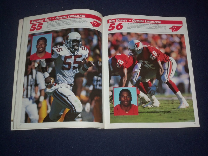 1989 PHOENIX CARDINALS YEARBOOK - ST 6513