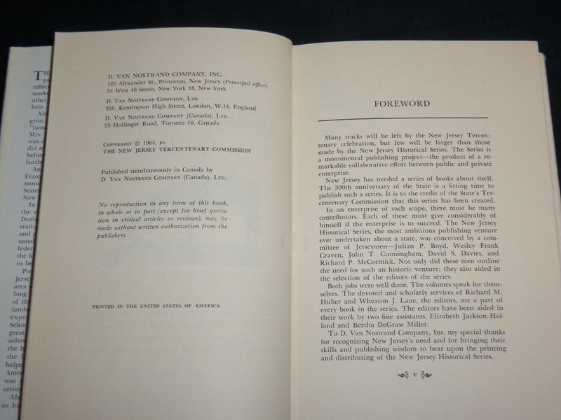 1964 PAINTING AND SCULPTURE IN NEW JERSEY BOOK BY WILLIAM H. GERDTS - KD 6940