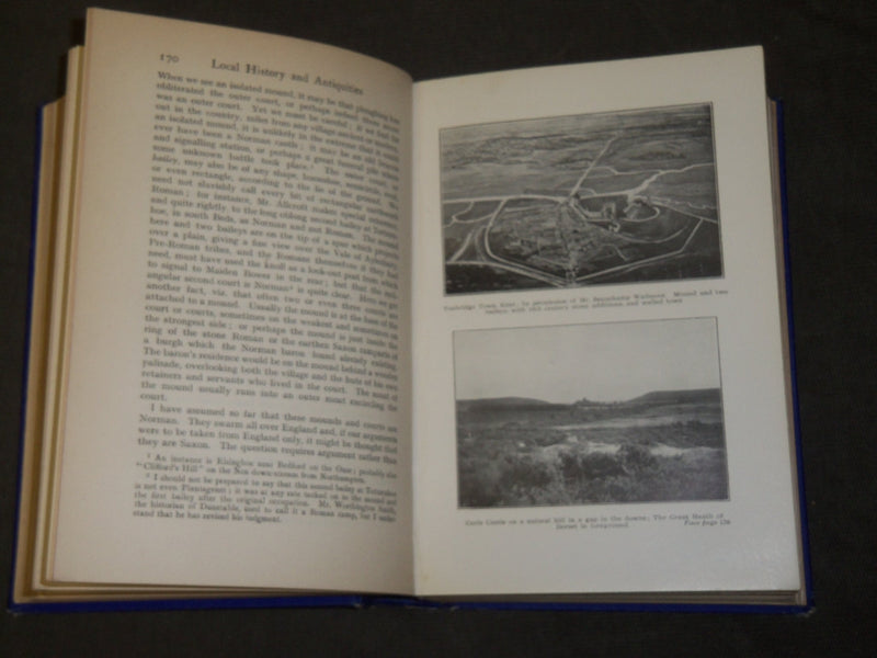 1910 LOCAL HISTORY AND ANTIQUITIES BOOK BY JOHN MORRIS & JORDAN - KD 5160