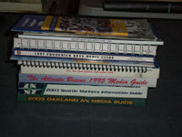 1980'S-2000'S ASSORTED MLB AND MINOR LEAGUE GUIDES & BOOKS - LOT OF - O 2907D