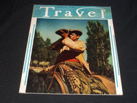 1939 SEPTEMBER TRAVEL MAGAZINE - BEAUTIFUL FRONT COVER - E 2672