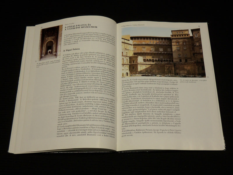 1989 A VATIKAN HARDCOVER BOOK BY FRANCESCO PAPAFAVA - HUNGARIAN - R 724M