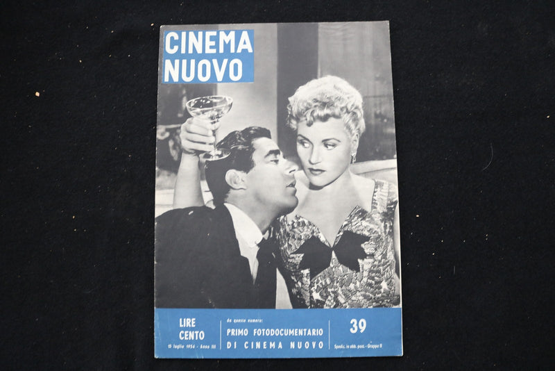 1954 JULY 15 CINEMA NUOVO MAGAZINE - JUDY HOLIDAY COVER - E 25921