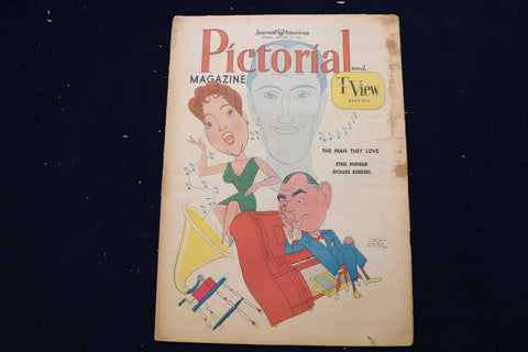 1961 JAN 15 PICTORIAL REVIEW MAGAZINE - ETHEL MERMAN COVER - E 23152
