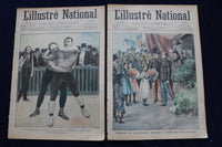 1898-1906 L'ILLUSTRE NATIONAL MAGAZINE - FRENCH - LOT OF 15 - O 3657