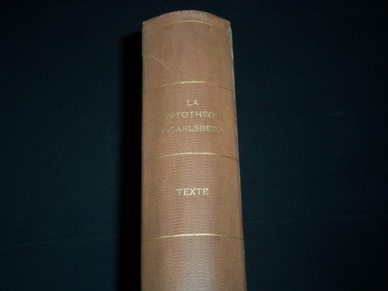 1912 LA GLYPTOTHEQUE NY-CARLSBERG VOLUME BY CARL JACOBSEN - FRENCH - Z 87