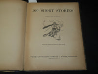 1937 100 SHORT STORIES HARDCOVER BOOK EDITED BY VIOLA RUTH LOWE - I 1816