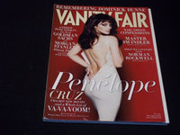 2009 NOVEMBER VANITY FAIR MAGAZINE - PENELOPE CRUZ FRONT COVER - E 13142