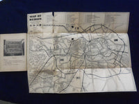1940'S SPECIAL SERVICES BERLIN TOUR BOOKLET WITH BERLIN MAP SOFTCOVER - K 195