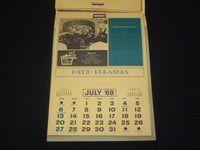 1969 BANK OF MIDDLETON WISCONSIN CALENDAR - K 2606