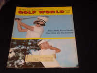 1970 JULY 7 GOLF WORLD MAGAZINE - MARY MILLS BRUCE DEVLIN FRONT COVER - E 6461