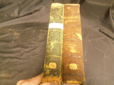 1877 SATURDAY REVIEW 2 BOUND VOLUMES - COMPLETE YR- PUBLISHED IN LONDON - R 1074