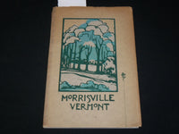 1931 MORRISVILLE VERMONT GREEN MOUNTAIN YEARBOOK - SOFTCOVER - J 6509