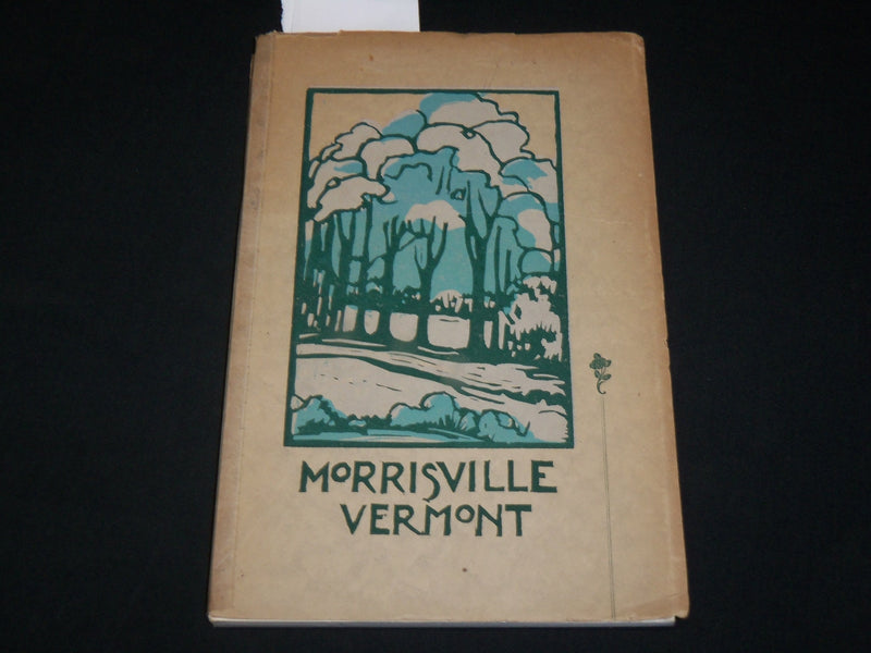1931 MORRISVILLE VERMONT GREEN MOUNTAIN YEARBOOK - SOFTCOVER - J 6509