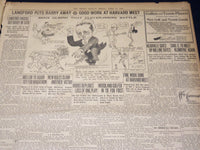 1907 APRIL 15 THE BOSTON HERALD NEWSPAPER - BASEBALL SEASONS OPENS - BH 398