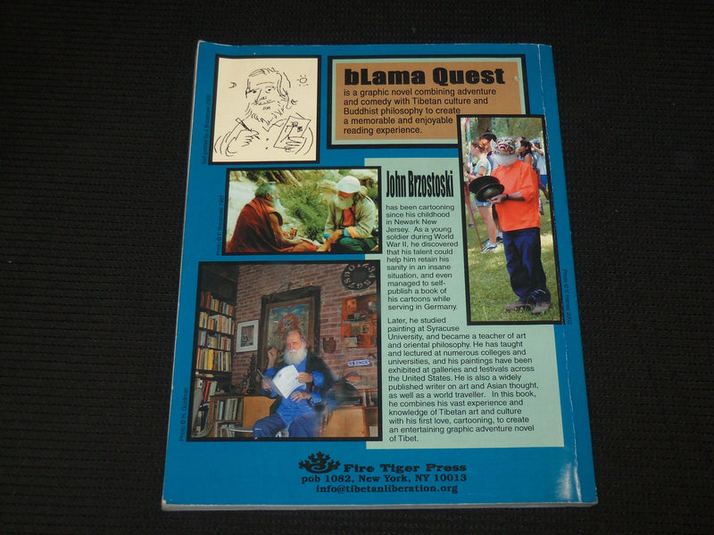 2005 BLAMA QUEST SOFTCOVER BOOK SIGNED BY JOHN BRZOSTOSKI - R 717L