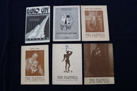 1930'S-1950'S PLAYBILL & PLAYGOER PROGRAMS - LOT OF 38 - O 3320