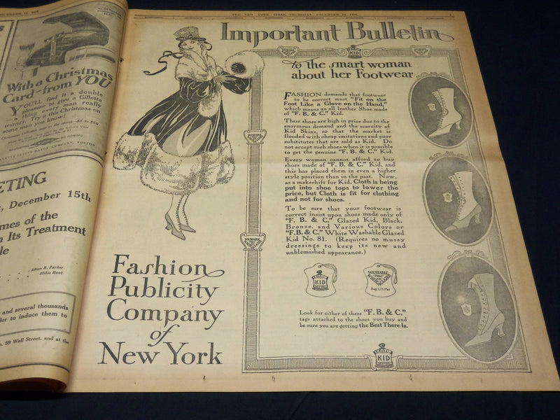 1916 DECEMBER 14 NEW YORK TIMES - GERMANY PLANS CONFERENCE AT THE HAGUE- NT 8635