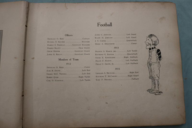 1912 THE RECHAUFFE EASTON HIGH SCHOOL YEARBOOK - EASTON, PENNSYLVANIA - YB 3544