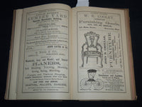 1869 WORCESTER DIRECTORY BY HENRY J. HOWLAND - MAP - KD 81U