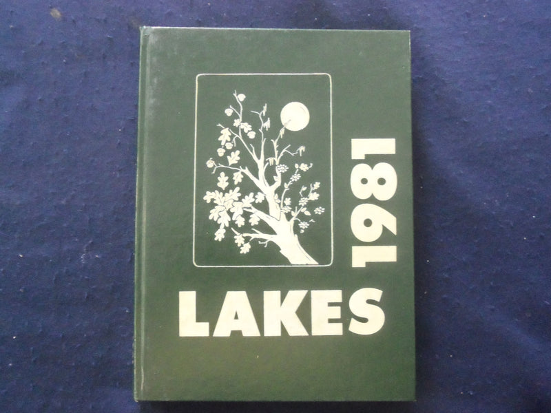 1981 LAKES MOUNTAIN LAKES HIGH SCHOOL YEARBOOK - MOUNTAIN LAKES, NJ - YB 1926U
