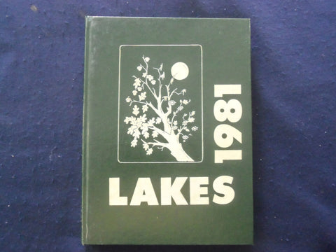 1981 LAKES MOUNTAIN LAKES HIGH SCHOOL YEARBOOK - MOUNTAIN LAKES, NJ - YB 1926U