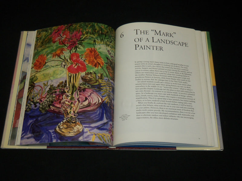 1994 THE ART OF WATERCOLOR HARDCOVER BOOK BY CHARLES LE CLAIR - I 1959