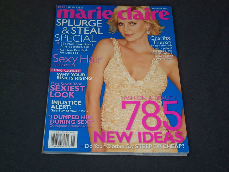 2005 NOVEMBER MARIE CLAIRE MAGAZINE - CHARLIZE THERON - SP 4597