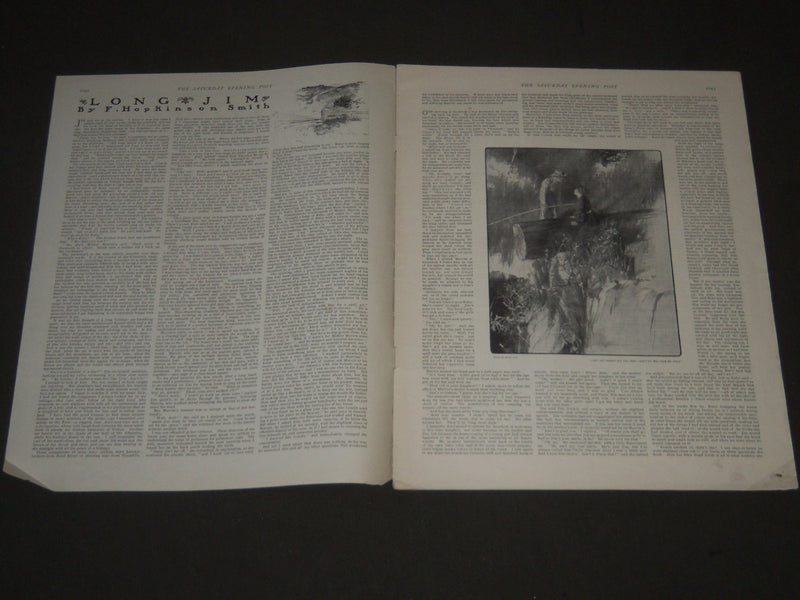 1900 MAY 12 THE SATURDAY EVENING POST MAGAZINE - ILLUSTRATED COVER - SP 582
