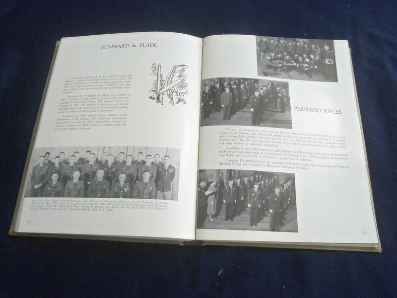 1957 ATHENA OHIO UNIVERSITY YEARBOOK - ATHENS COUNTY, OHIO - YB 2639