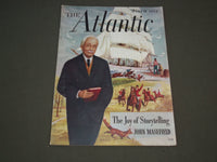 1951 MARCH THE ATLANTIC MONTHLY MAGAZINE - JOHN MASEFIELD - SP 9566