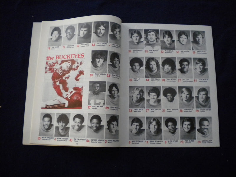 1978 NOV 11 FOOTBALL PROGRAM - OHIO STATE UNIV VS ILLINOIS STATE UNIV - SP 3624V