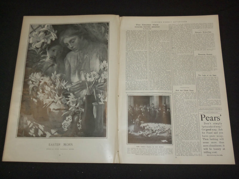 1910 MARCH 26 HARPER'S WEEKLY MAGAZINE- KING OF SPAIN & ASTURIAS PRINCE- ST 6367