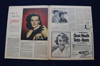 1953 FEBRUARY 22 GRAFIC MAGAZINE - JANE RUSSELL ARTICLE AND PHOTO - E 23021