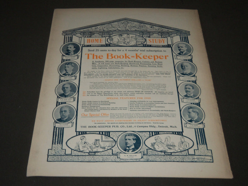 1900 MARCH 31 THE SATURDAY EVENING POST MAGAZINE - ILLUSTRATED COVER - SP 577