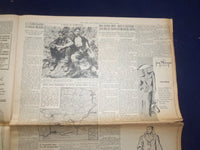 1944 JUNE 13 NEW YORK TIMES -AMERICANS WIN CARENTAN, A KEY TO CHERBOURG- NP 6566