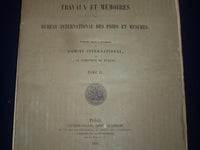 1883-1898 TRAVAUX ET MEMOIRES FRENCH VOLUME LOT OF 7 - O 1948