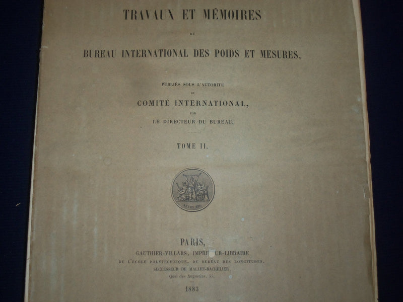 1883-1898 TRAVAUX ET MEMOIRES FRENCH VOLUME LOT OF 7 - O 1948