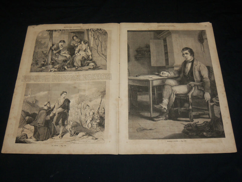 1859 L'UNIVERS ILLUSTRE FRENCH MAGAZINE LOT OF 15 - NICE ILLUSTRATIONS - NP 5342