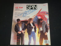 1986 FEBRUARY SPIN MAGAZINE - ZZ TOP COVER - GREAT PHOTOS - SP 4136