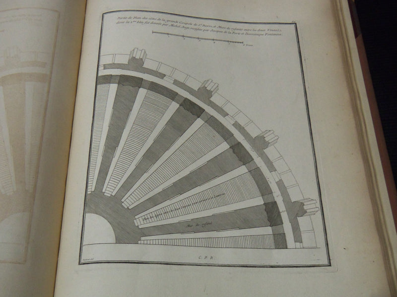 1763 DUMONT DETAILS D’ARCHITECTURE DE LA BASILIQUE ST. PIERRE VOLUME - Z 270